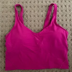 Lululemon Raspberry Align Tank size 8